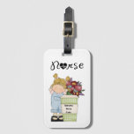 Nurses Serving With Care    Luggage Tag