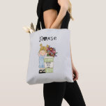 Nurses Serving With Care    Tote Bag