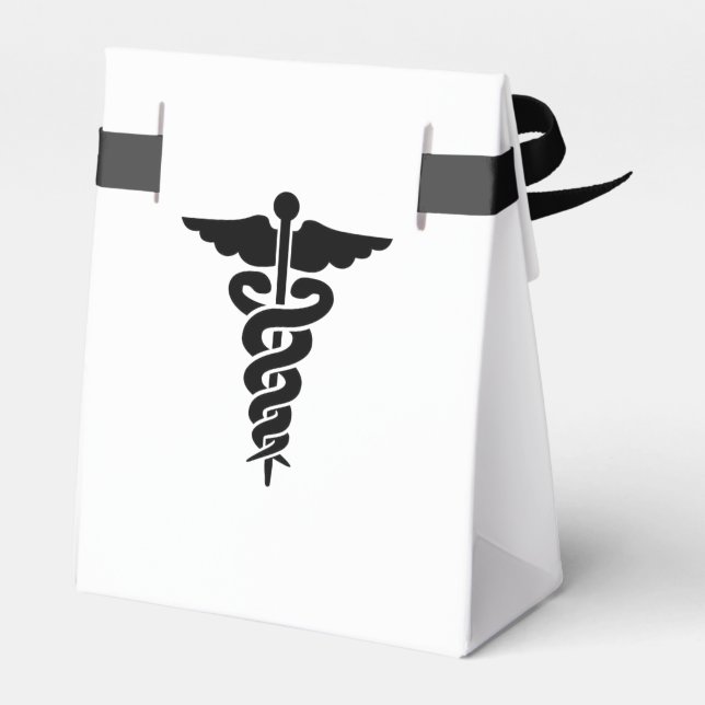 Nurses Symbol Favor Boxes (Back Side)