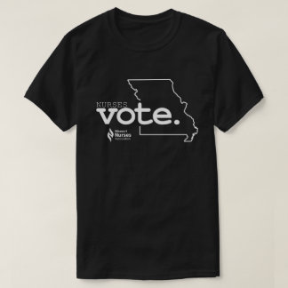 Nurses Vote Dark Colored T-Shirt