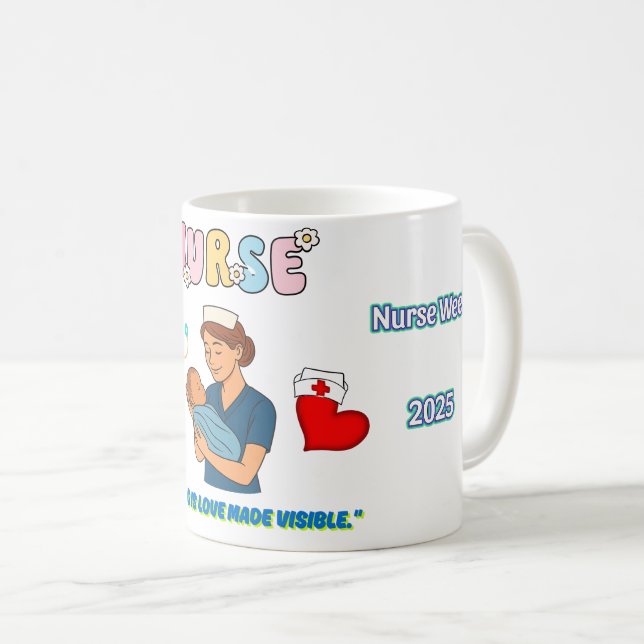 Nurses Week 2025 Coffee Mug (Front Right)