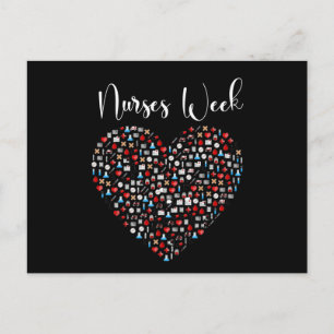 Nurses Week. Happy National Nurses Week Postcard