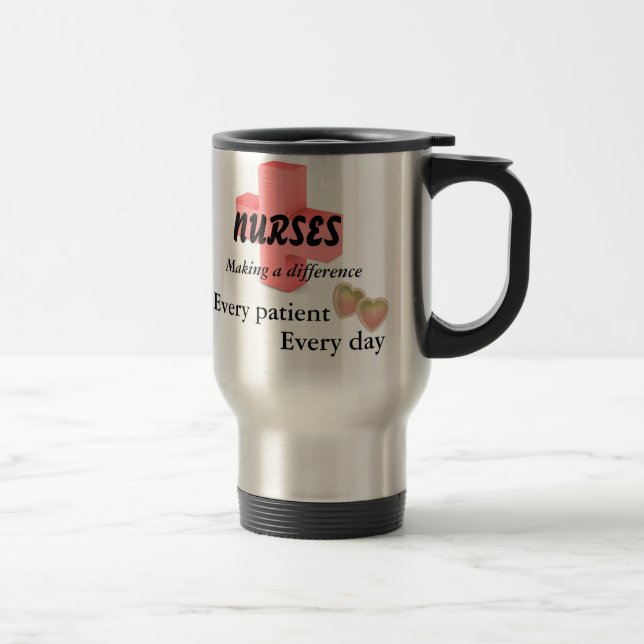 NURSES' WEEK PERSONALIZE GIFTS TRAVEL MUG (Right)