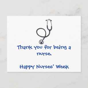 Nurses' Week postcard