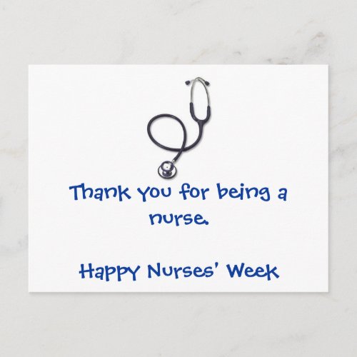 Nurses Week postcard