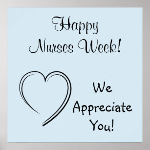 Nurses Week Posters & Prints | Zazzle