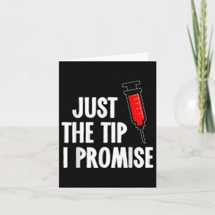 Nurses Week Shirt Just The Tip Syringe Nurse Card