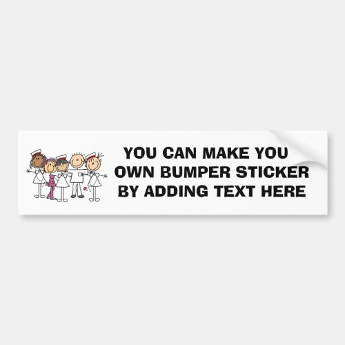 Nurses Week T_shirts and Gifts Bumper Sticker
