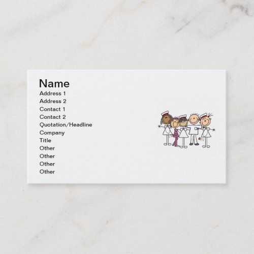 Nurses Week T_shirts and Gifts Business Card