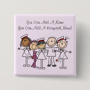 Nurses Week T-shirts and Gifts Button