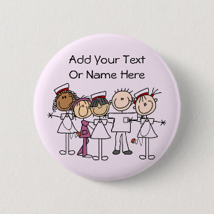 Nurses Week T-shirts and Gifts Button