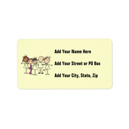 Nurses Week T_shirts and Gifts Label