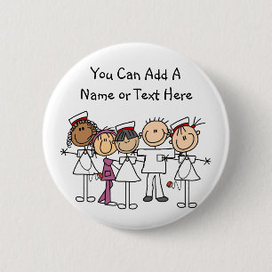 Nurses Week T-shirts and Gifts Pinback Button