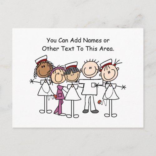 Nurses Week T_shirts and Gifts Postcard