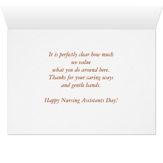 Nursing Assistants Day Awesome (Inside Horizontal (Bottom))