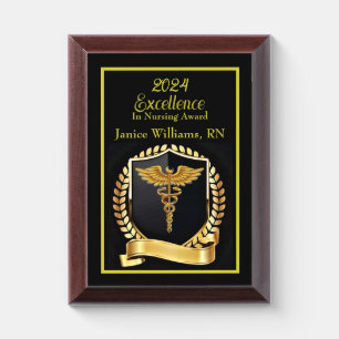 Nursing Award Plaque