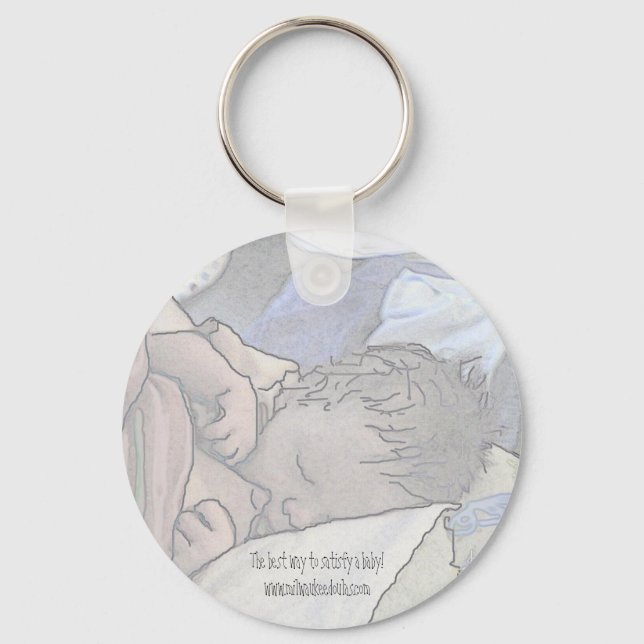 Nursing Baby Keychain (Front)