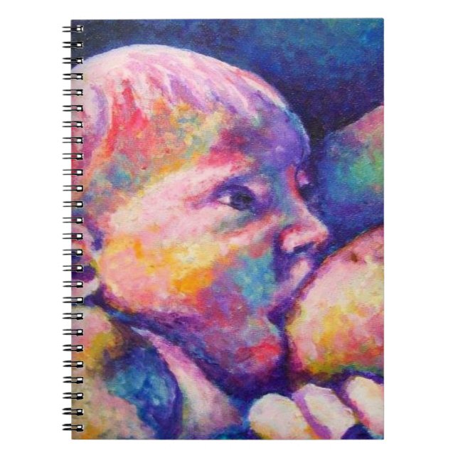 Nursing Baby  Notebook (Front)