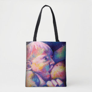 Nursing Baby Tote Bag