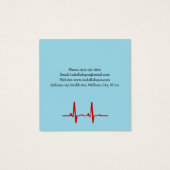 Nursing Business Card (Back)