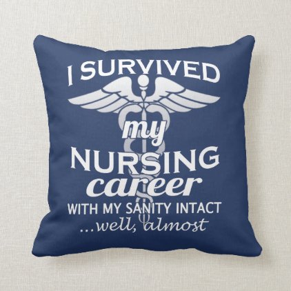 Nursing Career Throw Pillow