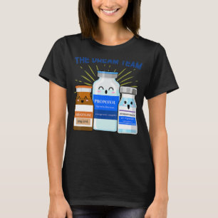 Nursing Dream Team Icu Er Anesthesiologist Crna Nu T-Shirt