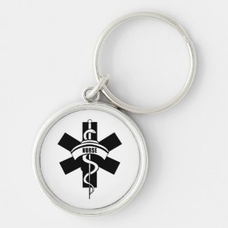 Nurses RN LPN Personalized Key Rings