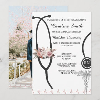 Nursing Graduation Invitation