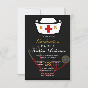 Nursing Graduation Invitation