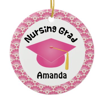 Nursing Graduation personalized gift Ceramic Ornament