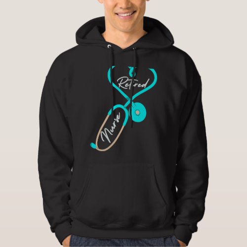 Nursing Happy Nurse Week Retired Coworker Leopard  Hoodie