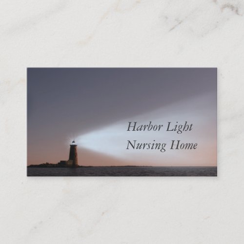 Nursing Home Business Card