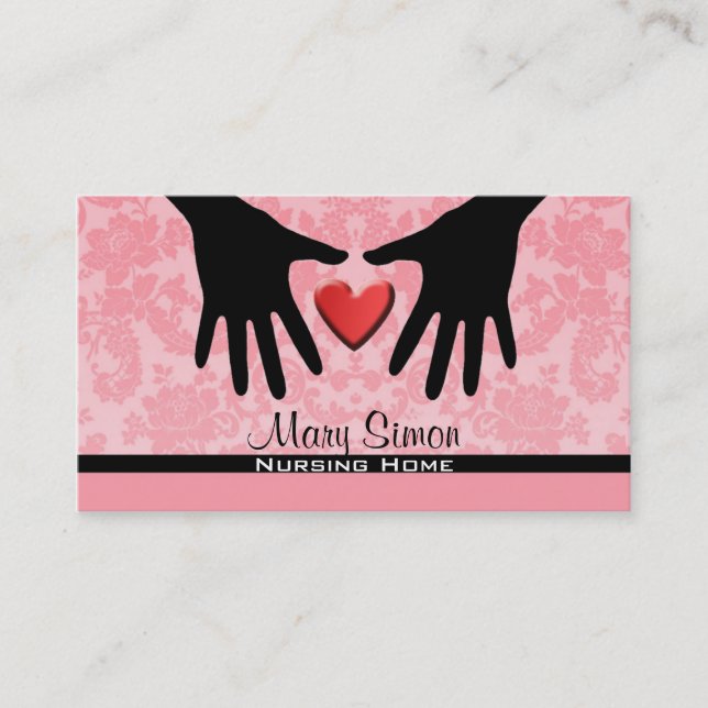 Nursing Home Business Cards (Front)