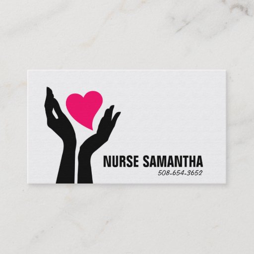 Customizable Nursing Home Care Business Card