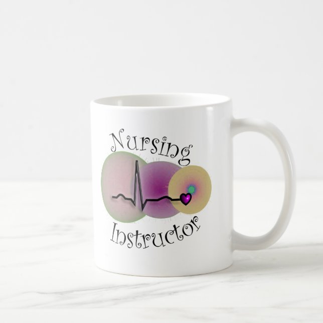 Nursing Instructor Gifts Coffee Mug (Right)