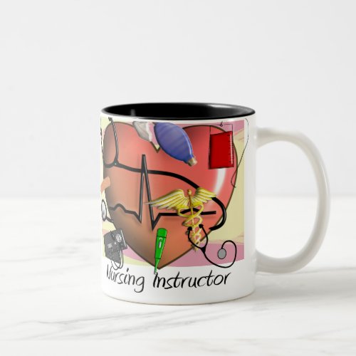 Nursing Instructor Thank You Gifts Two_Tone Coffee Mug