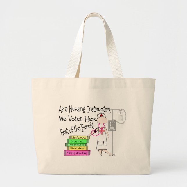 NURSING INSTRUCTOR Tote Bag (Front)