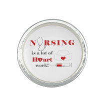 Nursing is a lot of heartwork ring