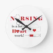 Nursing is a lot of heartwork round clock