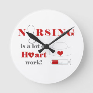 Nursing is a lot of heartwork round clock