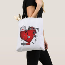 Nursing Is A Work Of Heart, Nurse Gift, Nurse