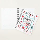 Nursing is a work of Heart Planner | Zazzle