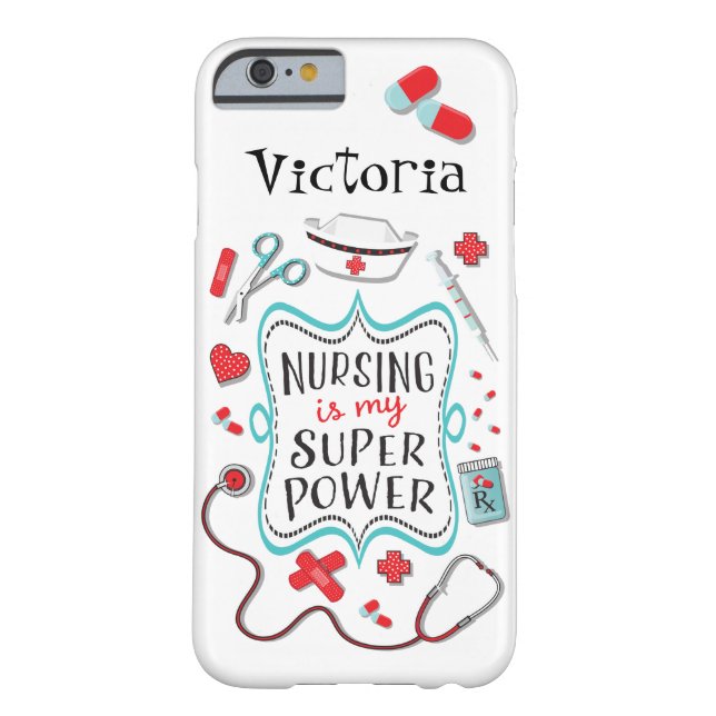 Nursing is my super power case (Back)