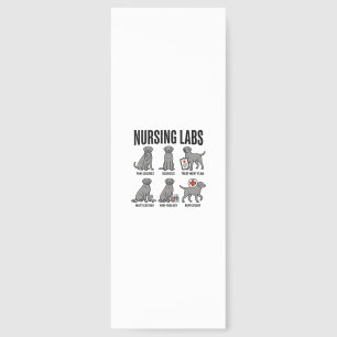 Nursing Labs Dog Medical Pun Vector Shirt Design_1 Bookmarks