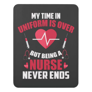 Nursing Life Being A Nurse Door Sign