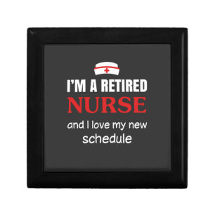 Nursing Life   I Am A Retired Nurse Gift Box