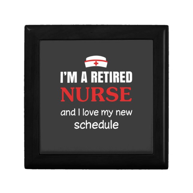Nursing Life | I Am A Retired Nurse Gift Box (Front)