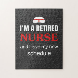 Nursing Life I Am A Retired Nurse Jigsaw Puzzle