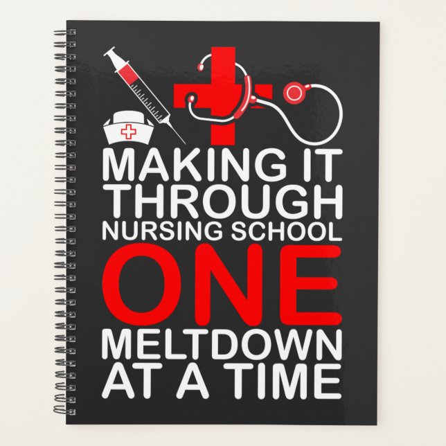 Nursing Life | Making It Through Nursing School Planner (Front)