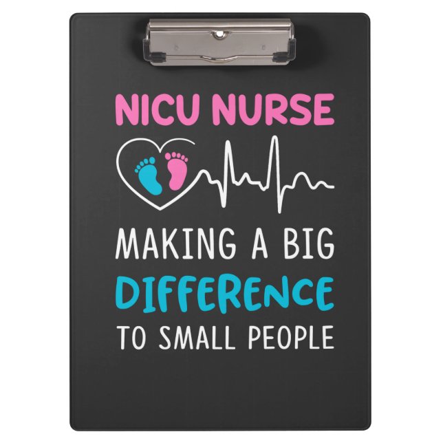 Nursing Life | Nicu Nurse Clipboard (Front)
